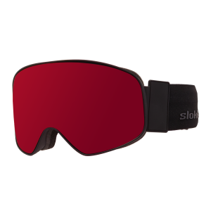 Skibrille Sarjo Medium Lens by Zeiss - Schwarz/Rot